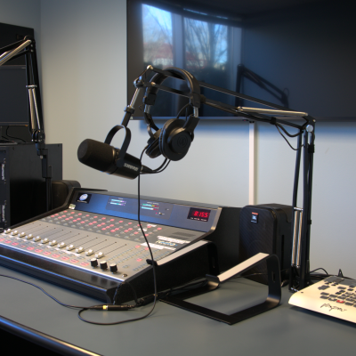 Studio A NC Broadcasting School 5